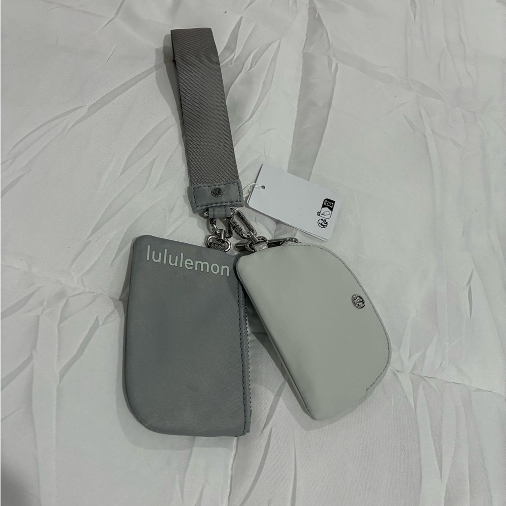 Lululemon Gray Wristlet Set